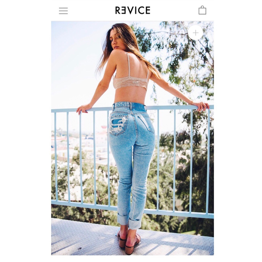 Brand New REVICE uptown stardust jeans